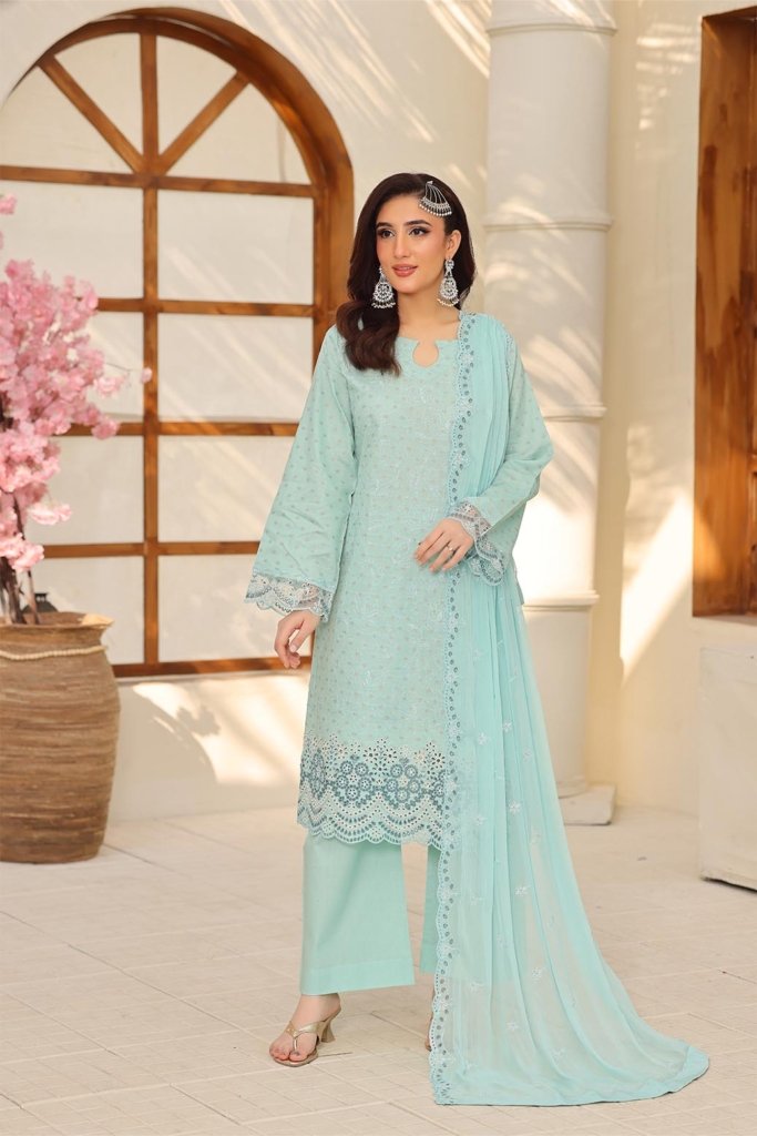 ZIVA Unstitched - 3 Piece - ZIV-004