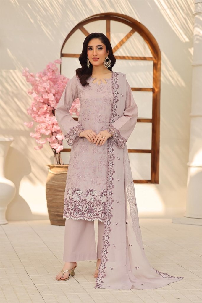ZIVA Unstitched - 3 Piece - ZIV-006
