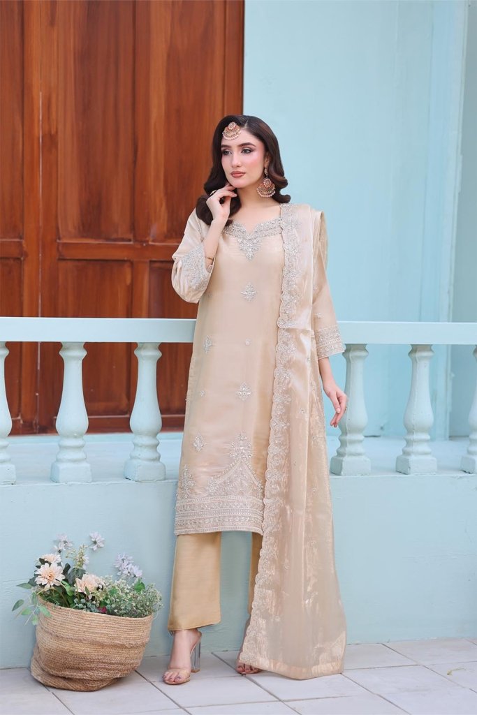 Luxe Unstitched - Vol-3 - 3 Piece - LUX-009