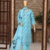 4D Daman & Cutwork Kari Unstitched – Vol-3 – 3 Piece – DAM-020