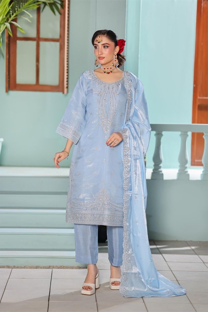 Luxe Unstitched - Vol-3 - 3 Piece - LUX-011