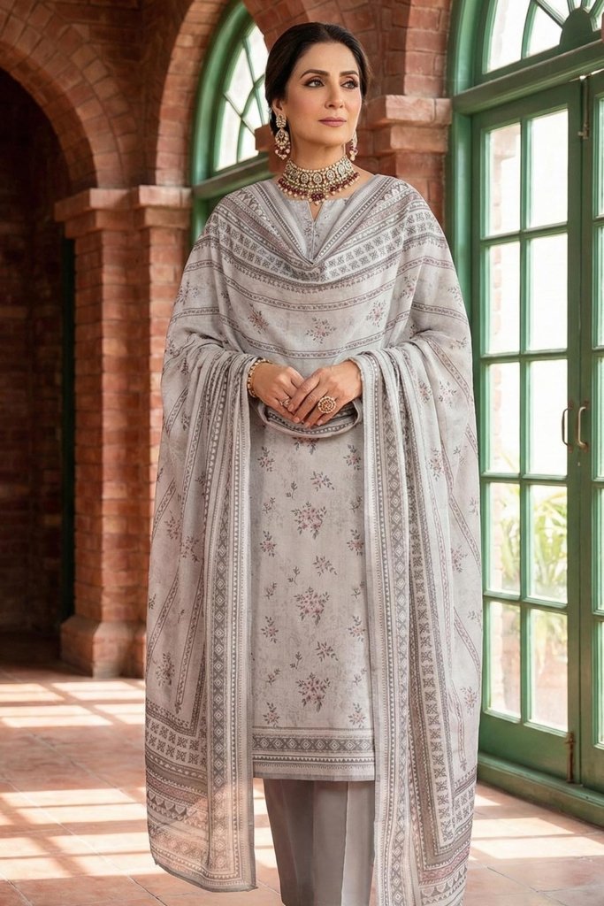 Dr Print Unstitched - Vol 8 - 3 Piece - DRP-045