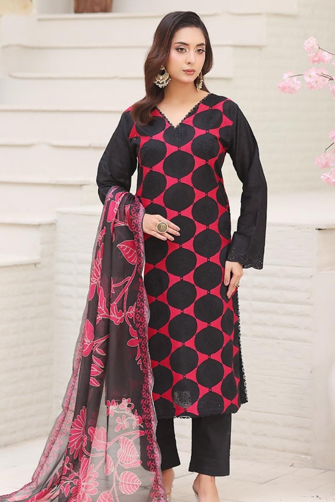 Dr Schiffli Unstitched - Vol 2 - 3 Piece - DRS-013