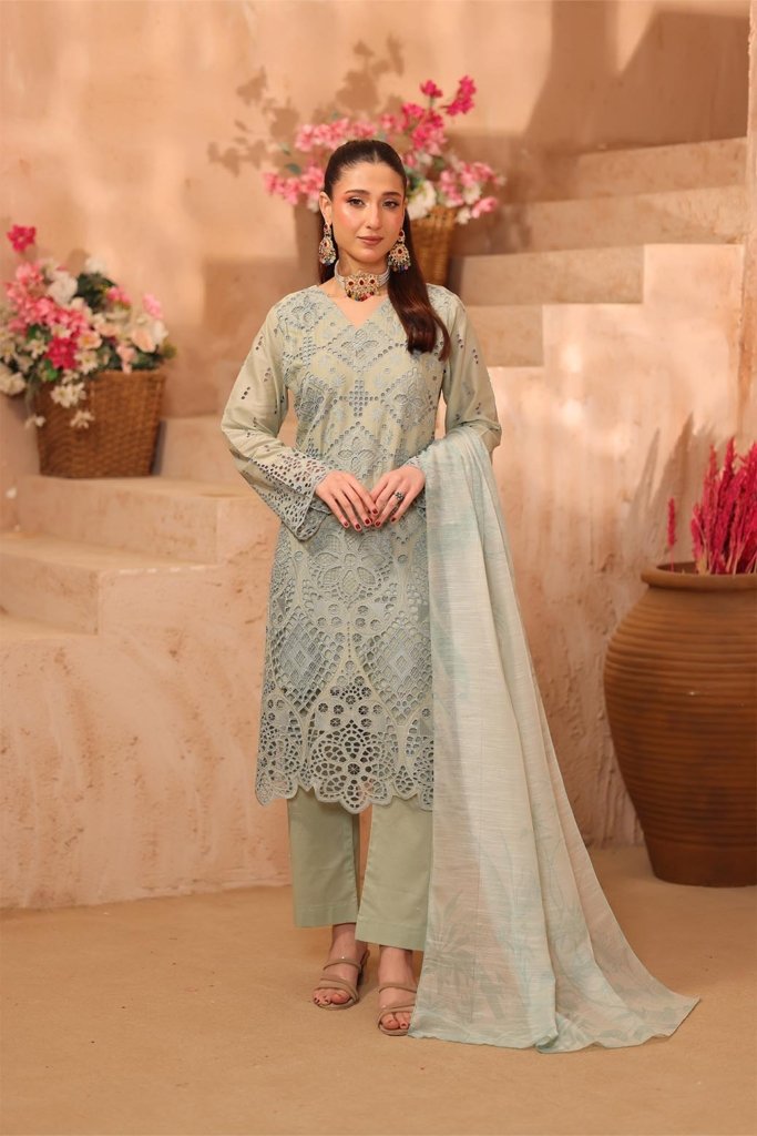 Dr Schiffli Unstitched - Vol 1 - 4 Piece - DRS-002