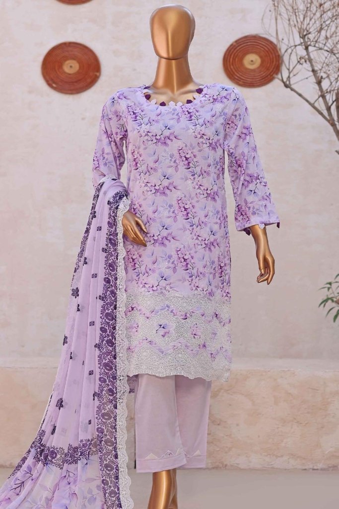 Simply White Unstitched - Vol-2 - 3 Piece - SIP-013