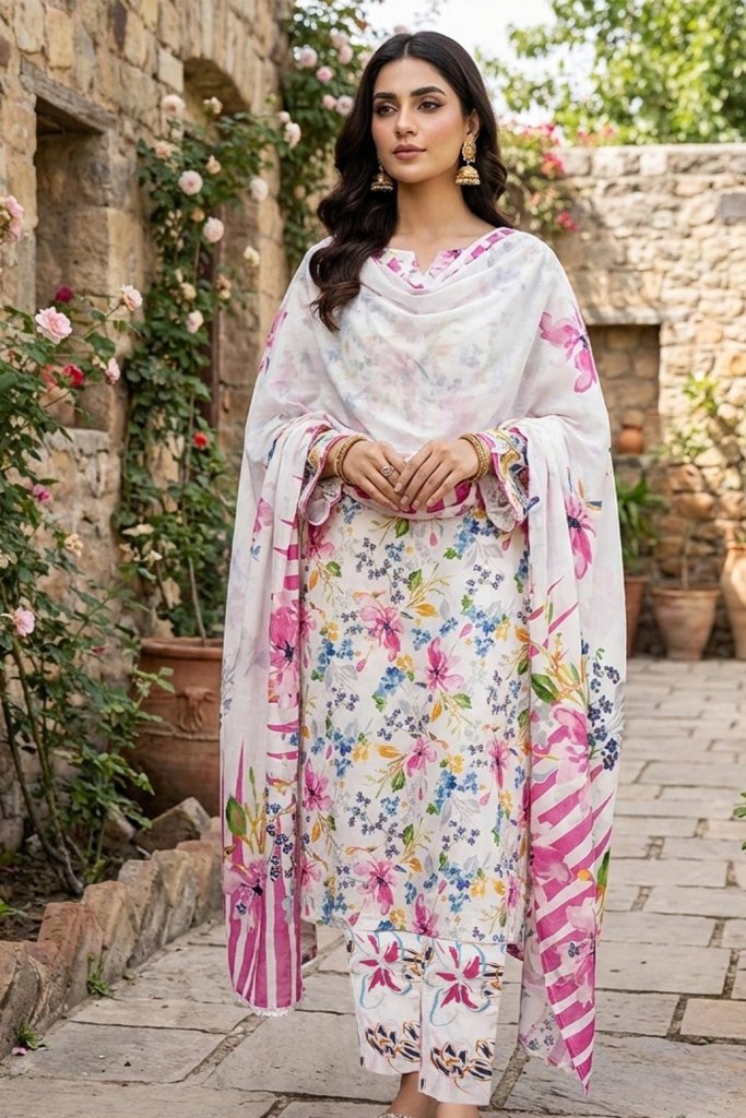 Dr Print Unstitched - Vol 6 - 3 Piece - DRP-041