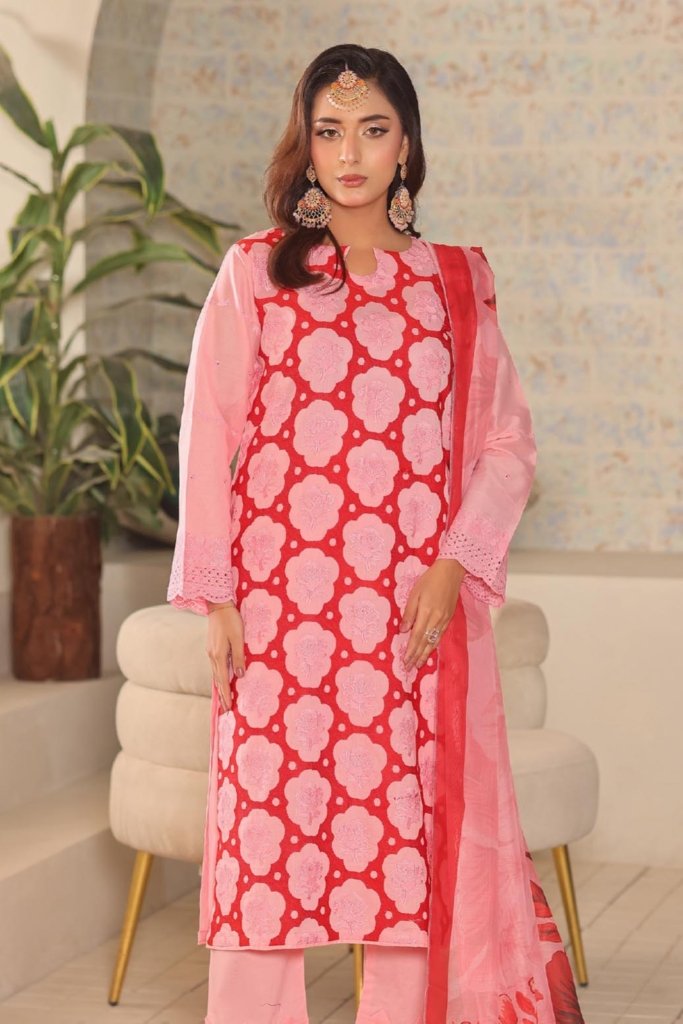 Dr Schiffli Unstitched - Vol 2 - 3 Piece - DRS-017