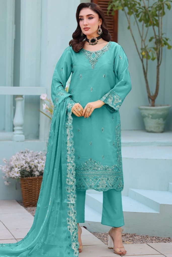 Luxe  Unstitched - Vol 4 - 3 Piece - LUX-014