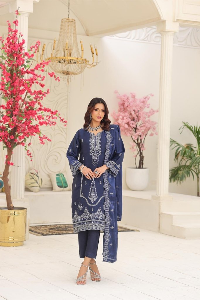 Luxe Unstitched - Vol-6 - 3 Piece - LUX-023