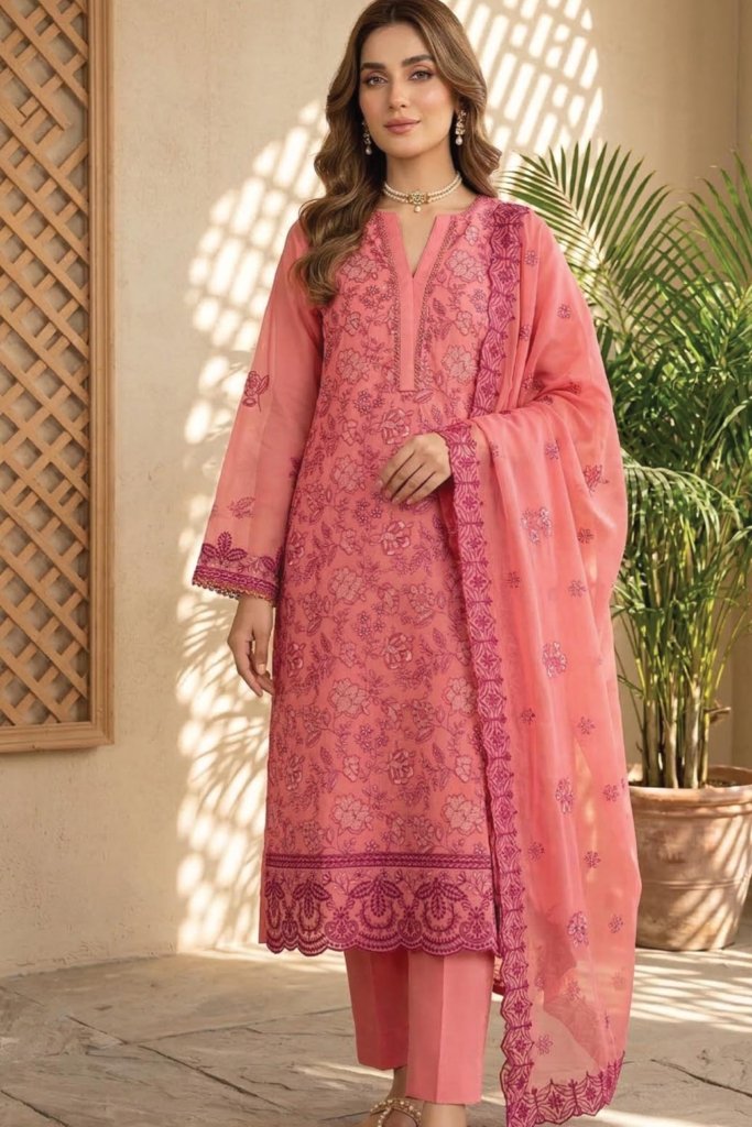 Dr Bareeze Unstitched - Vol-2 - 3 Piece - BAR-008