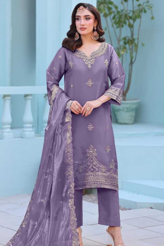 Luxe  Unstitched - Vol 4 - 3 Piece - LUX-015