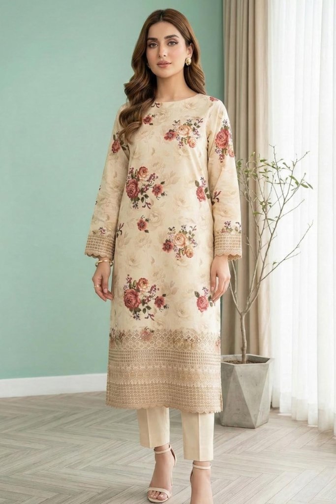 Oppulant Unstitched - Vol-2 - 2 Piece - OPP-022
