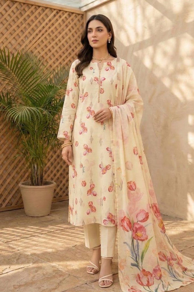 Dr Print Unstitched - Vol-10 - 3 Piece - DRP-073