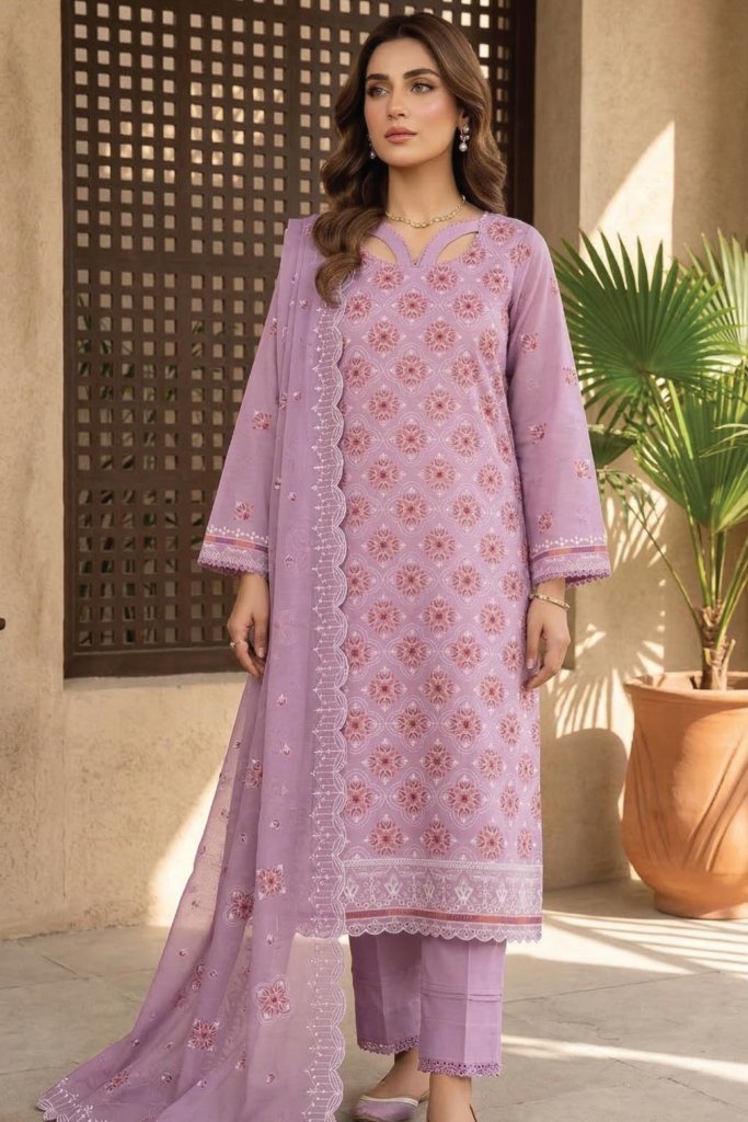 Dr Bareeze Unstitched - Vol-2 - 3 Piece - BAR-011