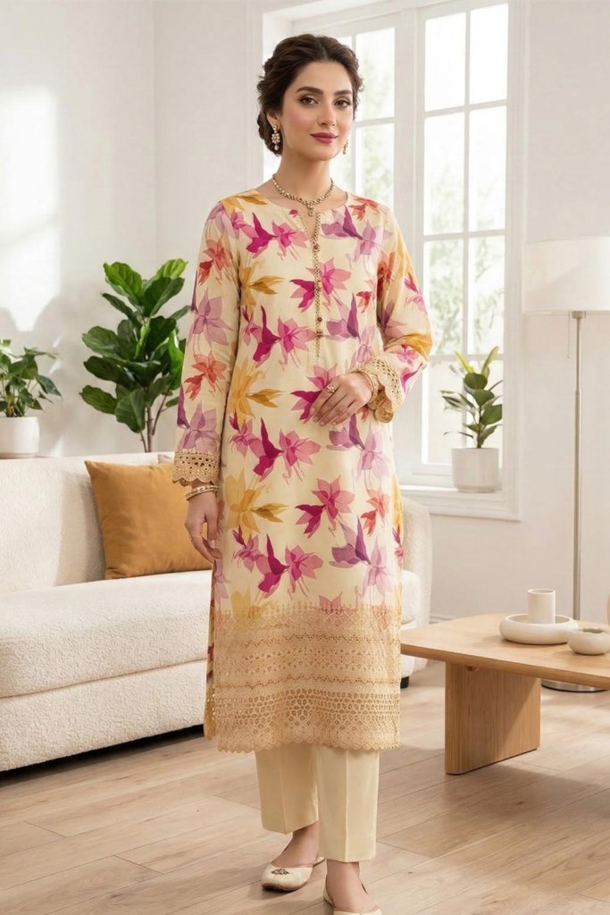 Oppulant Unstitched - Vol-2 - 2 Piece - OPP-026