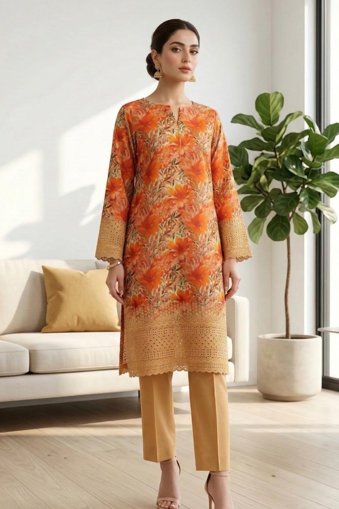 Oppulant Unstitched - Vol-2 - 2 Piece - OPP-028