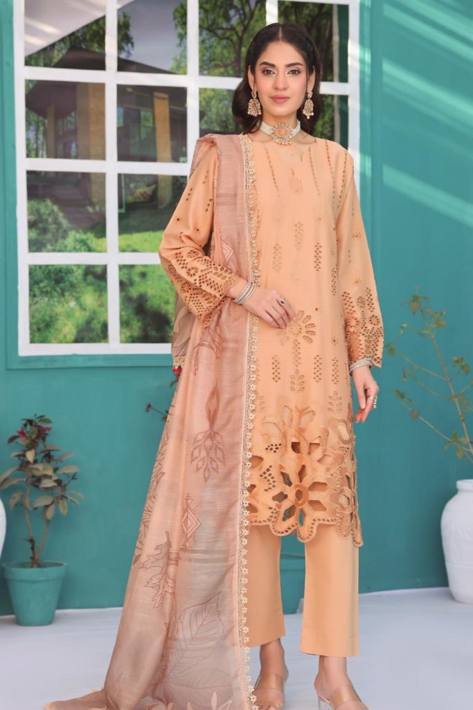 Dr Schiffli Unstitched - Vol 3 - 4 Piece - DRS-027