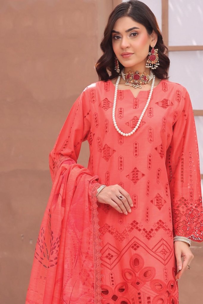 Dr Schiffli Unstitched - Vol 3 - 4 Piece - DRS-029