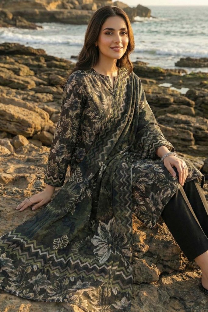 Dr Print Unstitched - Vol-7 - 3 Piece - DRP-052