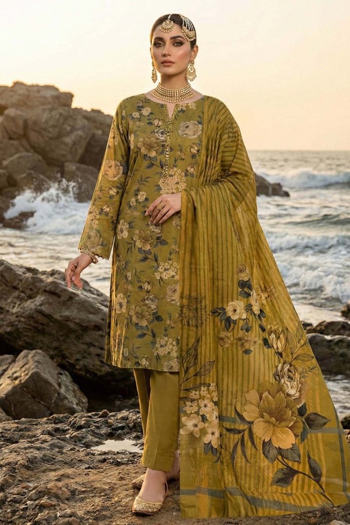 Dr Print Unstitched - Vol-7 - 3 Piece - DRP-053