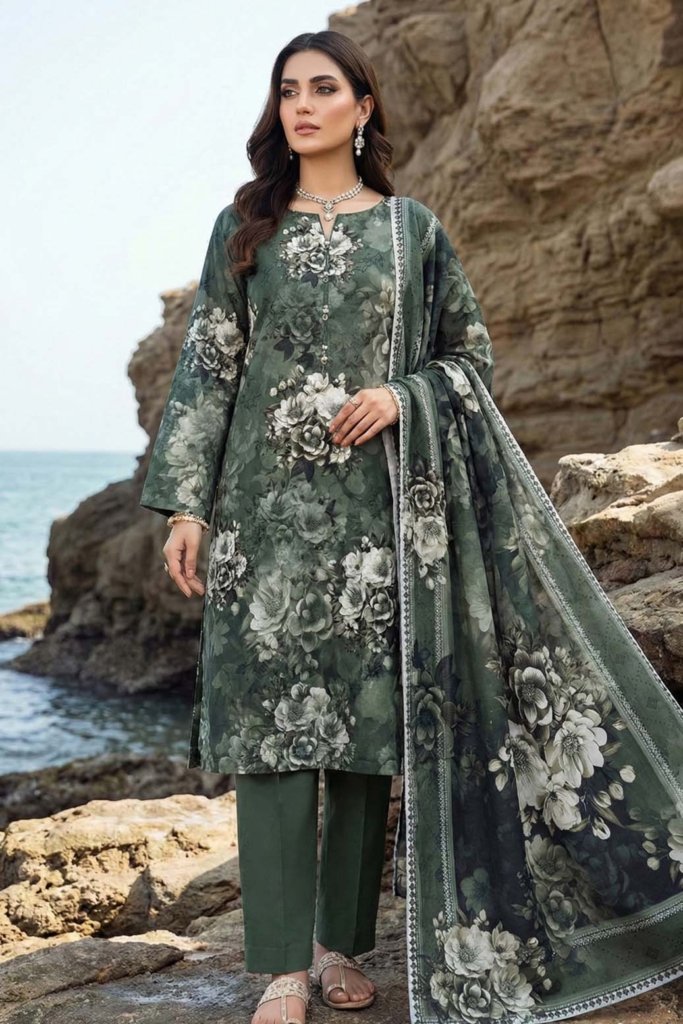 Dr Print Unstitched - Vol-7 - 3 Piece - DRP-055