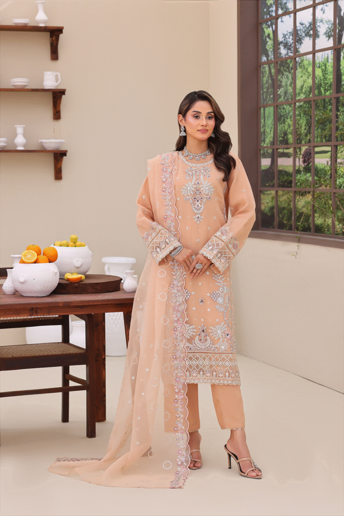 Ek Din Stitched - 3 Piece - EKD-001