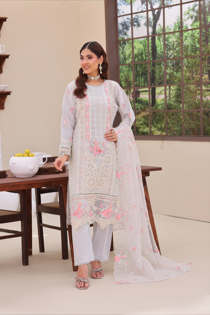 Ek Din Stitched - 3 Piece - EKD-002