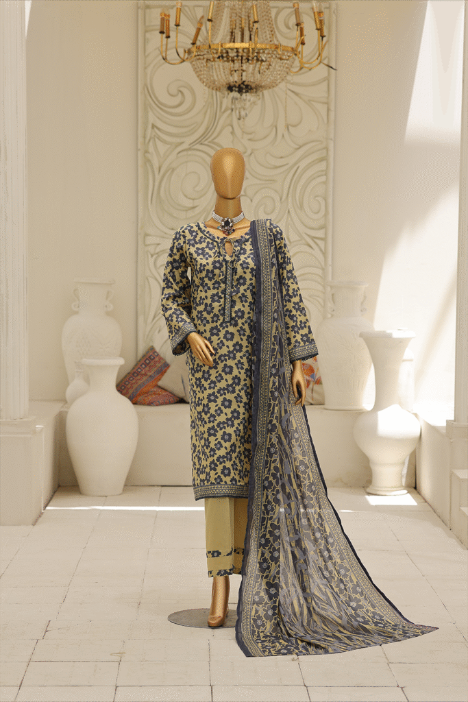 Tasweer Stitched - 3 Piece - TAS-001