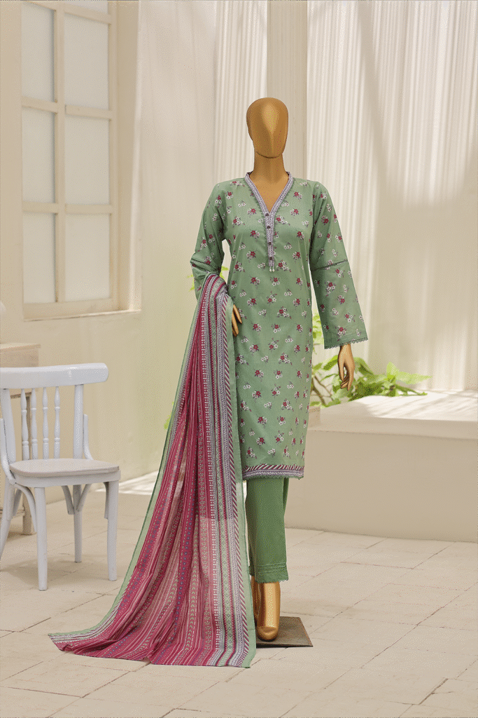 Tasweer Stitched - 3 Piece - TAS-004