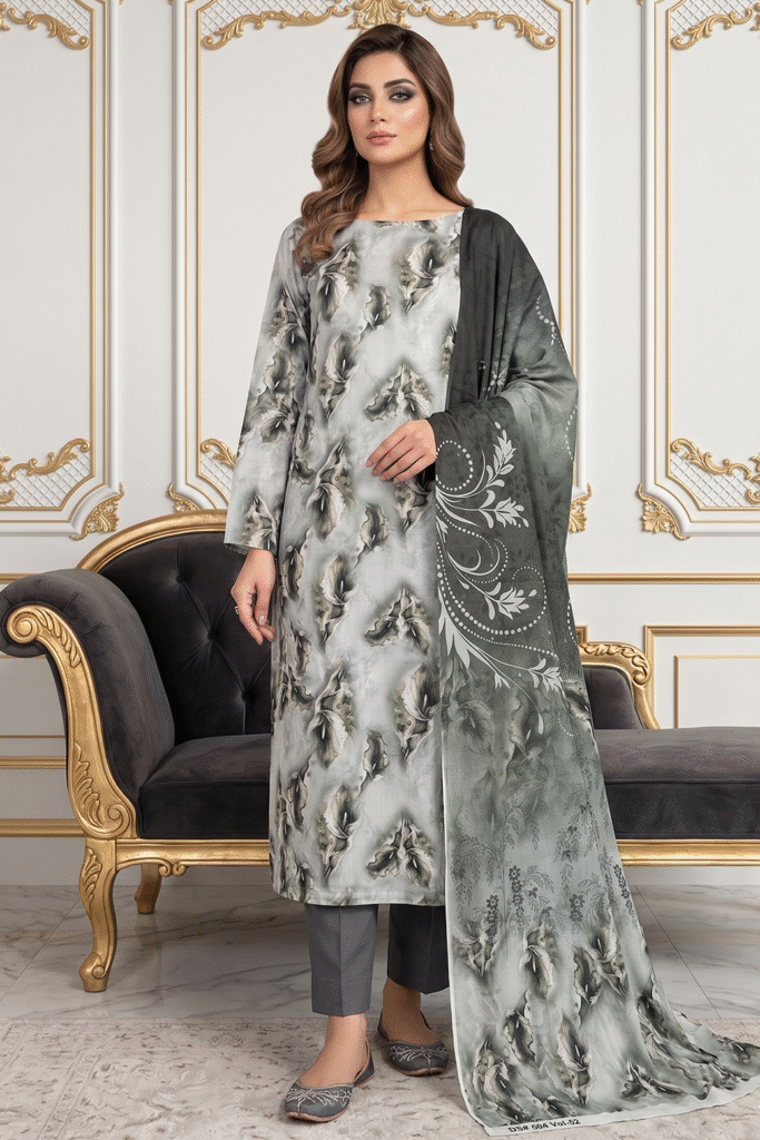 Dr Print Unstitched - Vol-14 - 3 Piece - DRP-100