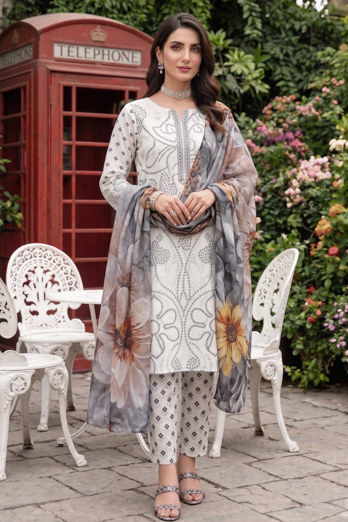 Dr Print Unstitched - Vol-17 - 3 Piece - DPR-163