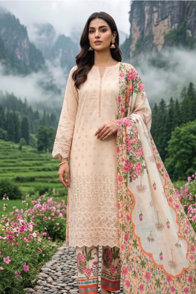 Esra Unstitched - Vol-2 - 3 Piece - ESR-021