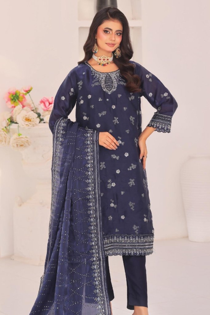 Luxe  Unstitched - Vol-5 - 3 Piece - LUX-017