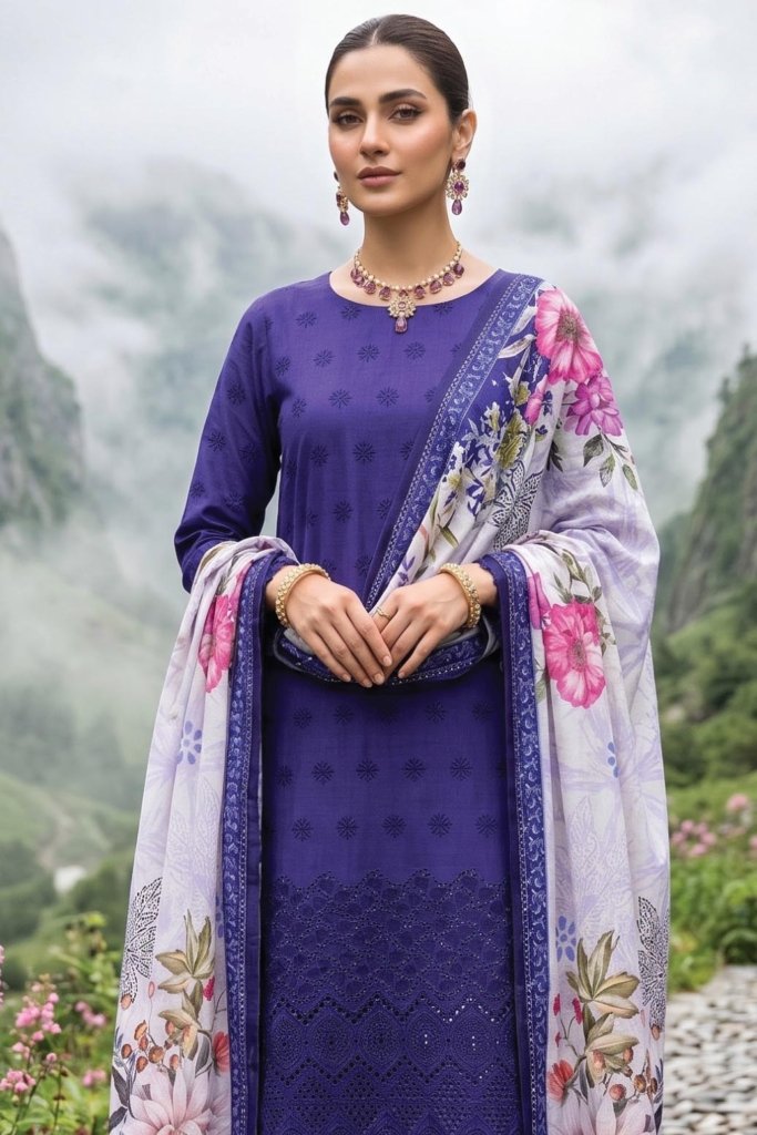 Esra Unstitched - Vol-2 - 3 Piece - ESR-022