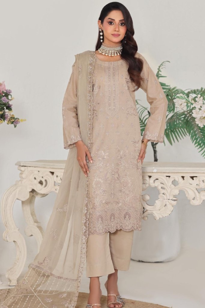 Doctri Unstitched - 3 Piece - DOC-001