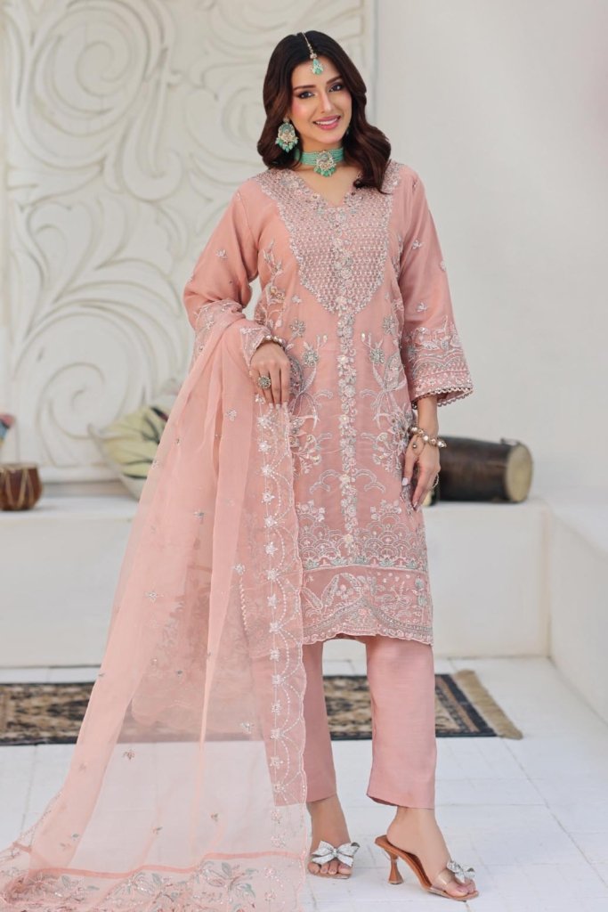 Parishay Unstitched - 3 Piece - PAR-001