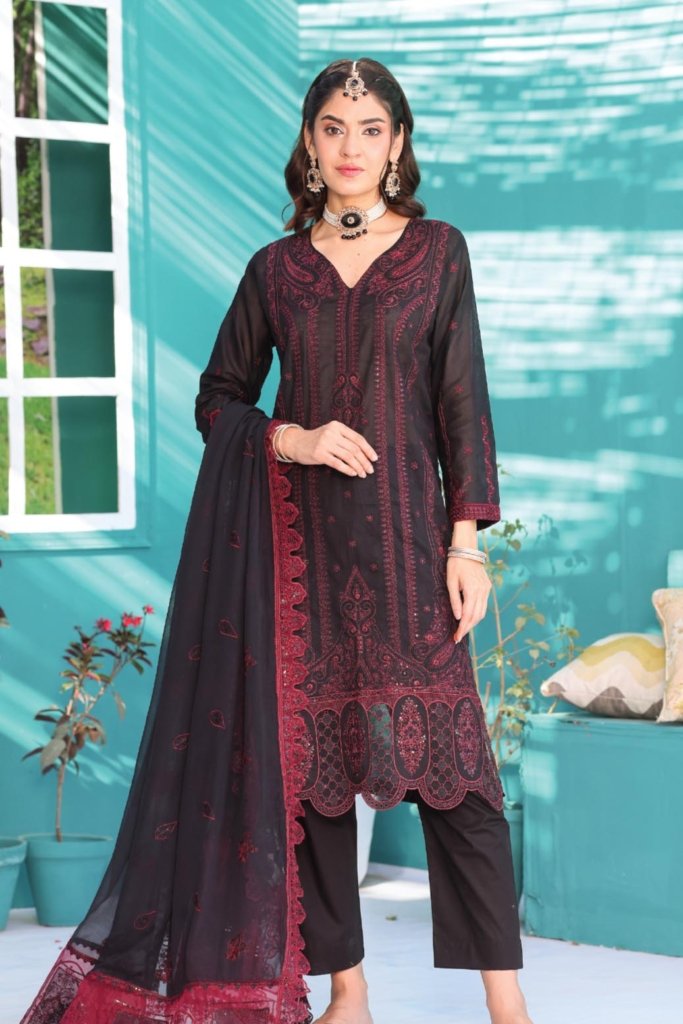 Doctri Unstitched - 3 Piece - DOC-002