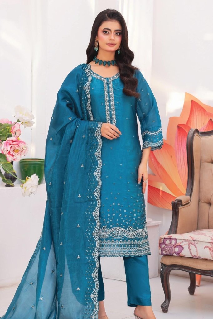 Luxe  Unstitched - Vol-5 - 3 Piece - LUX-018