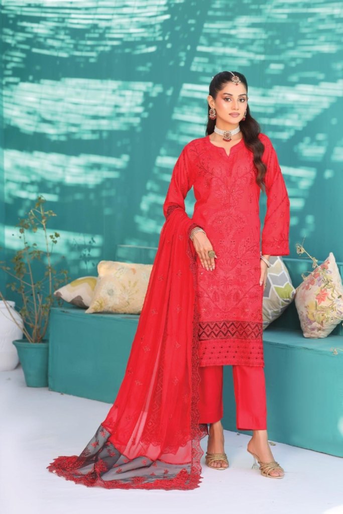 Doctri Unstitched - 3 Piece - DOC-003