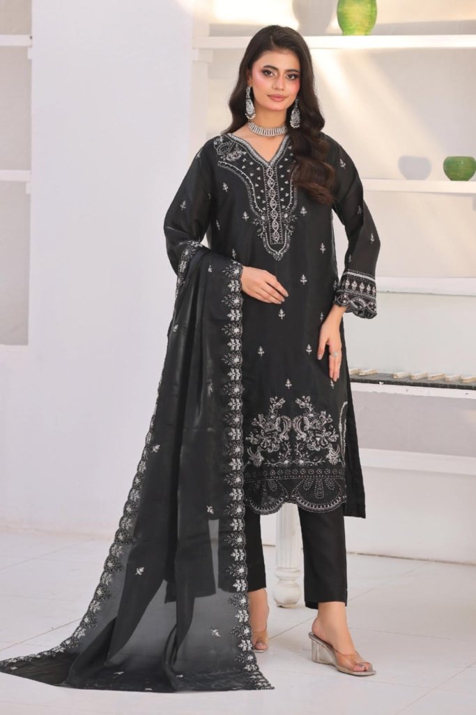 Luxe  Unstitched - Vol-5 - 3 Piece - LUX-019