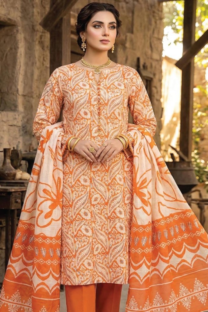 Dr Print Unstitched - Vol-5 - 3 Piece - DRP-034