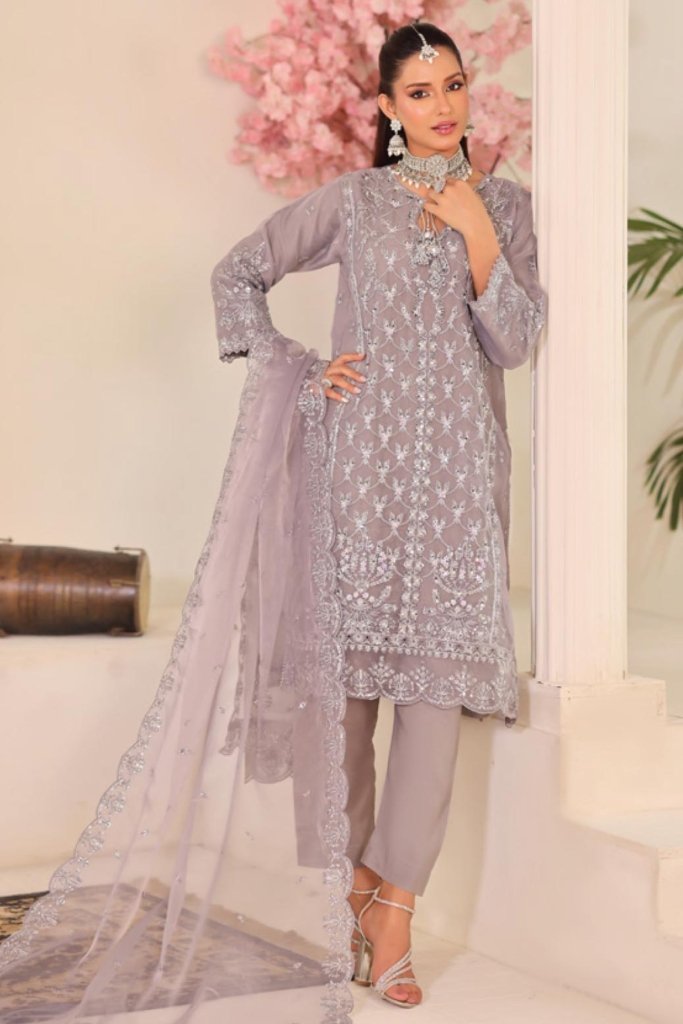 Parishay Unstitched - 3 Piece - PAR-003