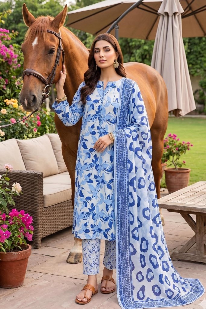 Dr Print Unstitched - Vol-16 - 3 Piece - DPR-178