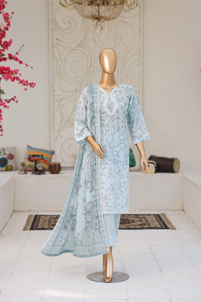 Simply White Unstitched - Vol-5 - 3 Piece - SIP-054