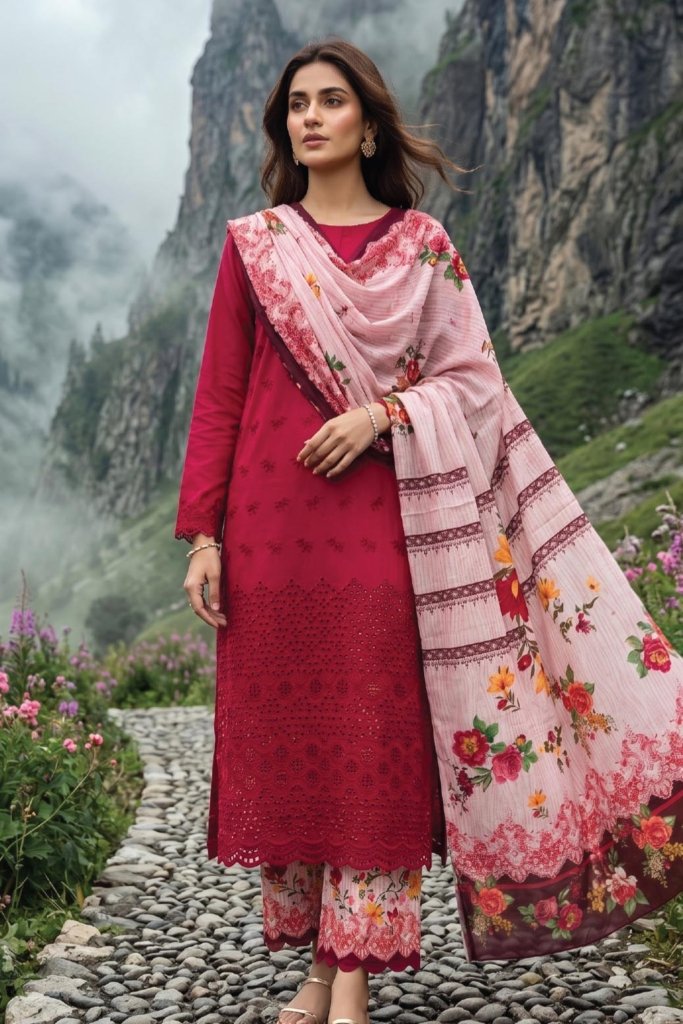 Esra Unstitched - Vol-2 - 3 Piece - ESR-019