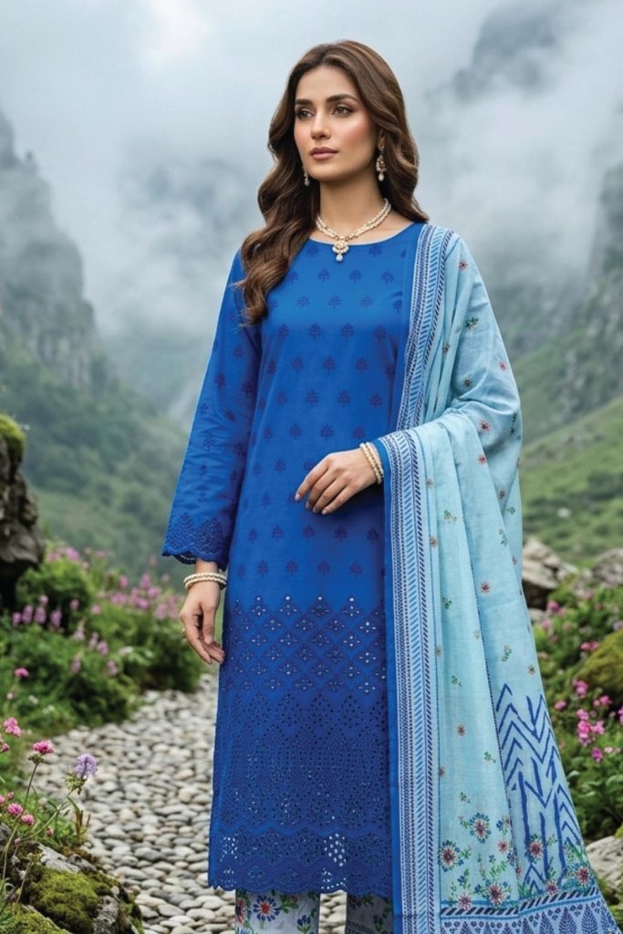 Esra Unstitched - Vol-2 - 3 Piece - ESR-020
