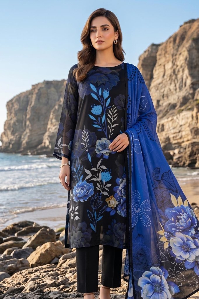 Dr Print Unstitched - Vol-18 - 3 Piece - DPR-156