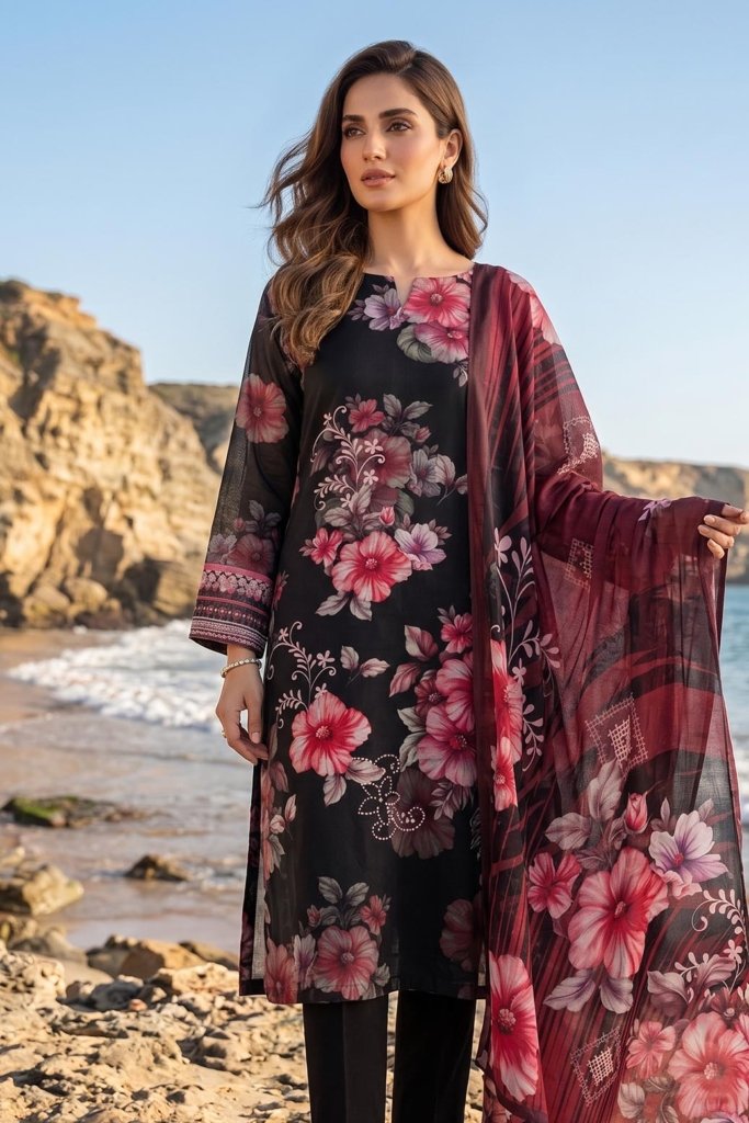 Dr Print Unstitched - Vol-18 - 3 Piece - DPR-150