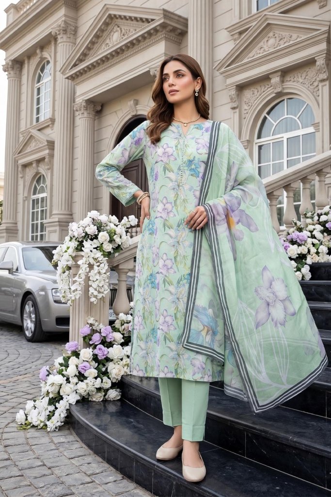 Dr Print Unstitched - Vol-20- 3 Piece - DPV-002