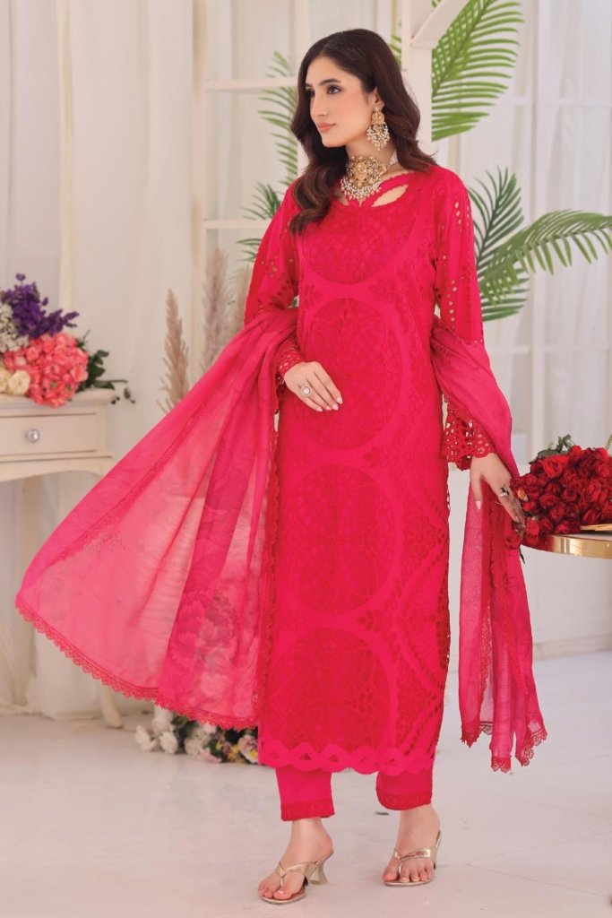 Dr Schiffli Unstitched - Vol 5 - 4 Piece - DRS-051